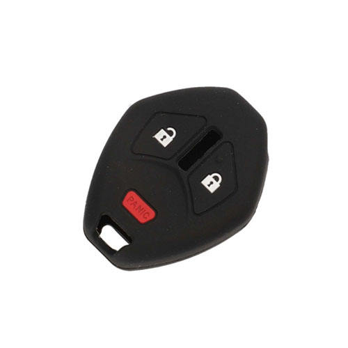 2+1 buttons Silicone key cover for Mitsubishi (3 colors optional)