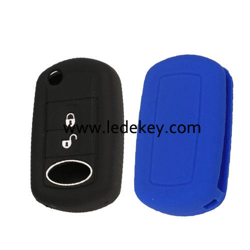 3 buttons Silicone key cover for Land Rover (2 colors optional)