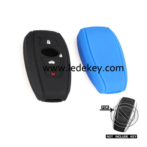 4 buttons Silicone key cover for Subaru (2 colors optional)