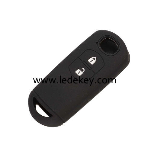 2 buttons Silicone key cover for Mazda (1 colors optional)