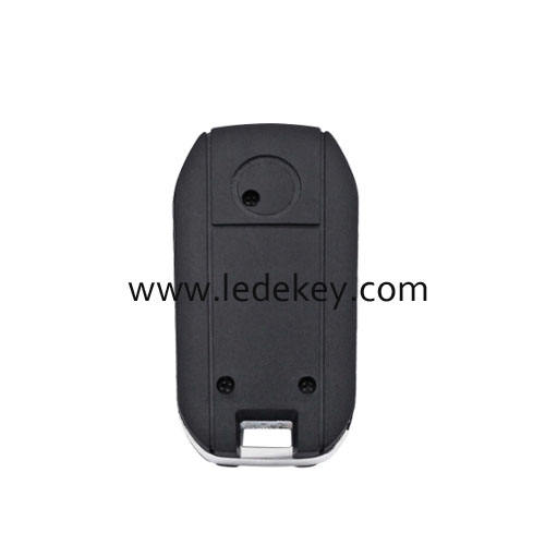 Subaru 3 button modified folding flip key shell with logo