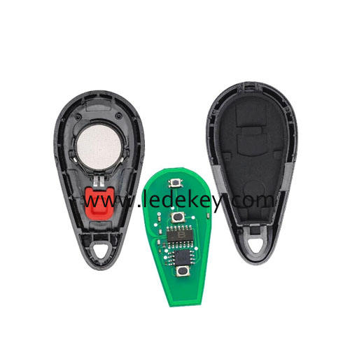 Subaru 3+1 button remote key with 315Mhz FCC ID : CWTWB1U819