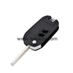 Subaru 2 button modified folding flip key shell with logo