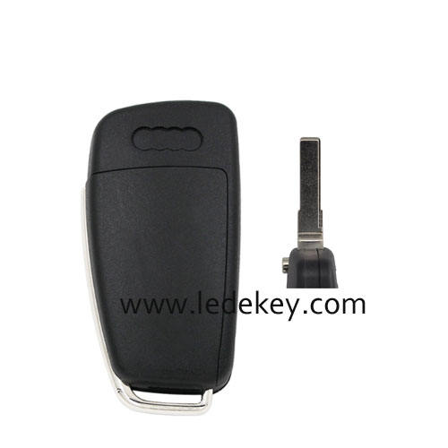 Audi 3 button remote key with 868Mhz 8E chip P/N: 4F0837220R 4F0837220D for Audi A6 S6 2004-2010 For Audi Q7 2006-2015