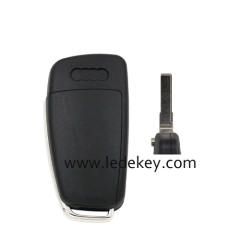 Keyless Go MQB Audi 3 button remote key with 433Mhz Megamos AES chip P/N: 8V0837220D / P for Audi A3 S3 2013-2018