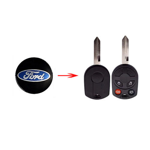 Ford Round Key Logo