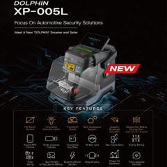 Xhorse Dolphin XP005L Automatic Portable Key Cutting Machine with Adjustable Screen