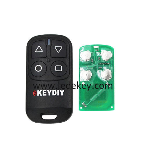 B32 KEYDIY 4 Buttons General Garage Door Remote for KD900 URG200 KD-X2/KD MINI Remote Generater