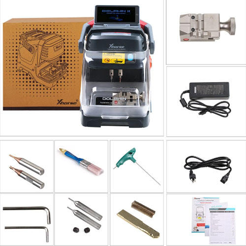 Xhorse Dolphin XP005L Automatic Portable Key Cutting Machine with Adjustable Screen