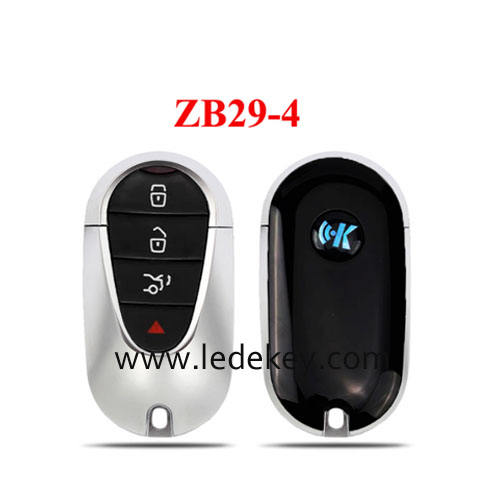 ZB29 Universal 4 button remote key