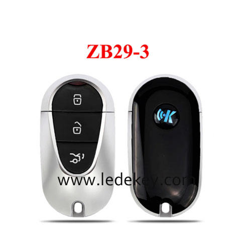 ZB29 Universal 3 button remote key