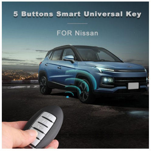 AUTEL IKEYNS005AL Nissan 5 Buttons Universal Smart Key