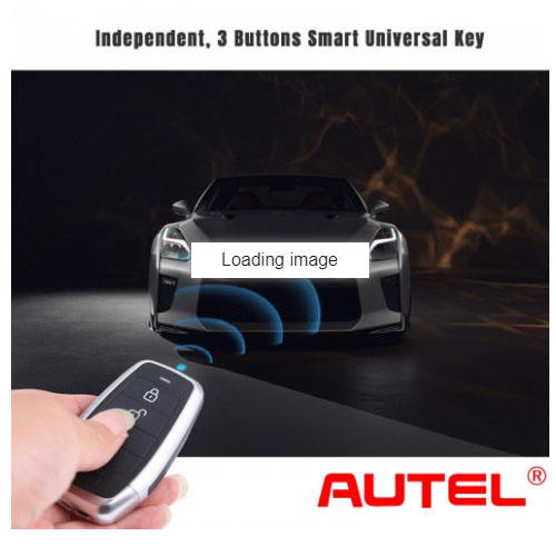 AUTEL IKEYAT003AL 3 Buttons Independent Universal Smart Key