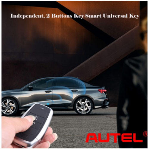 AUTEL IKEYAT002AL 2 Buttons Independent Universal Smart Key