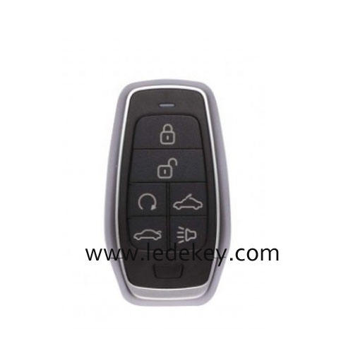 AUTEL IKEYAT006CL 6 Buttons Universal Smart Key Remote Start / Roof / Trunk