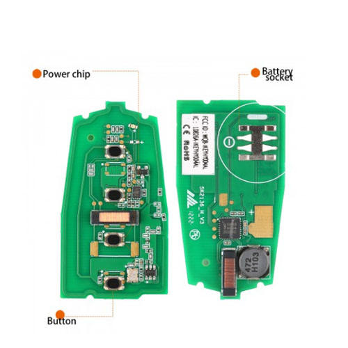 AUTEL IKEYHY004AL Hyundai 4 Buttons Universal Smart Key