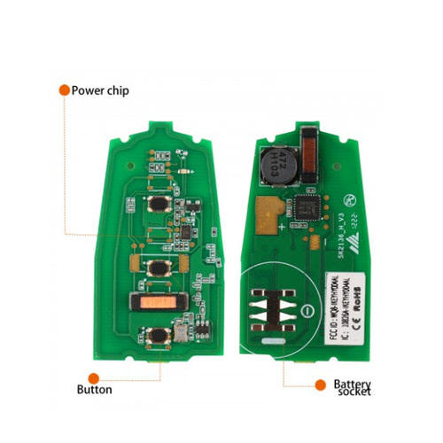 AUTEL IKEYHY003AL Hyundai 3 Buttons Universal Smart Key