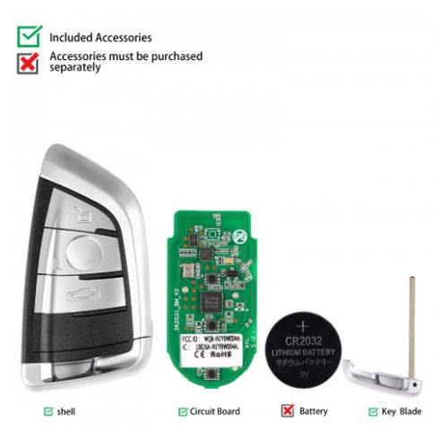 AUTEL IKEYBW003AL BMW 3 Buttons Smart Universal Key