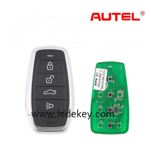 AUTEL IKEYAT004CL 4 Buttons Universal Smart Key