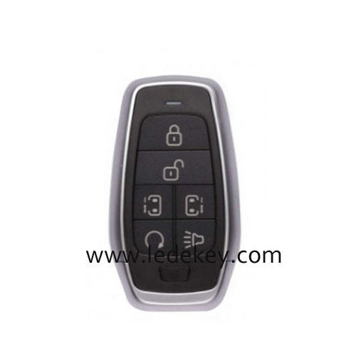 AUTEL IKEYAT006DL 6 Buttons Universal Smart Key with Left & Right Doors / Remote Start