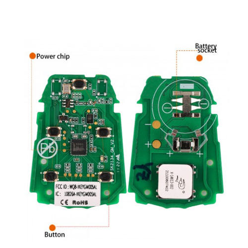 AUTEL IKEYGM005AL GM Cadillac 5 Buttons Universal Smart Key