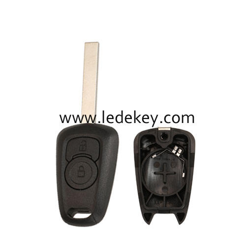 Opel 2 button remote key shell