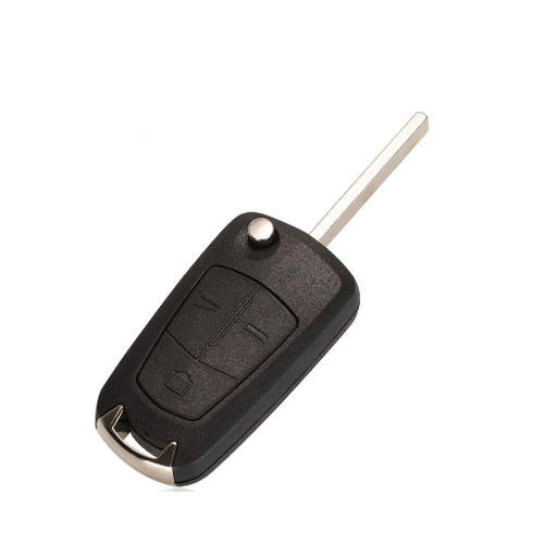 Opel 3 Button Flip Remote Key  with 433MHZ  ID46&7946 Chip for For opel Vectra C（2006-2008,Signium (2005-2007)