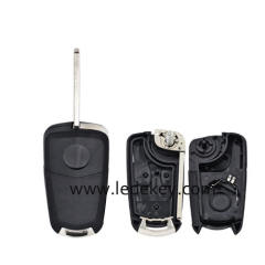 Opel 3 button Folding  Flip Remote Key Shell with HU100 blade