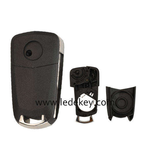 Opel 3 button Folding  Flip Remote Key Shell with Left blade