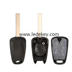 Opel 2 button remote key shell