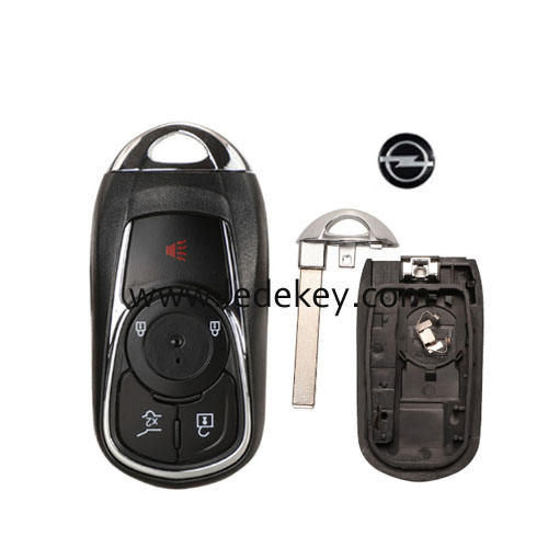 Opel 5 button smart key shell