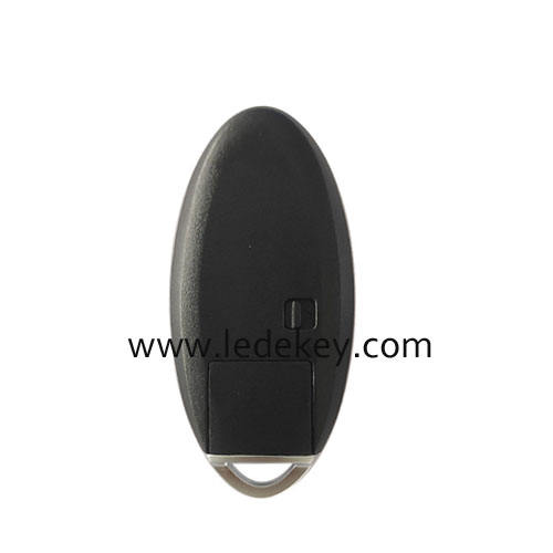 Nissan 4+1 button smart key shell with Right battery clamp with logo