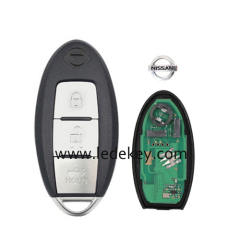 Nissan Bulebird SYLPHY Versa Lannia Sentra NV200 after 2016+ 3 Button smart key card with 433MHz ID46-Pcf7952 Chip FCC: TWB1G694