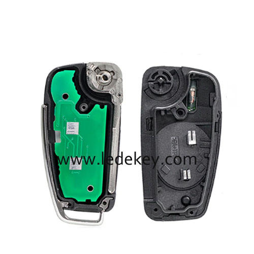 Audi 3 button remote key with 433Mhz ID48 chip P/N: 8X0837220D / 8X0837220 for Audi A1 Q3 S1 2010-2017