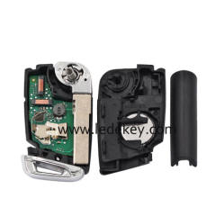 VW 4 button Smart Remote Car Key with HU66 blade ASK 433Mhz MQB AES Chip P/N: 5G6 959 752 BM For Volkswagen Golf GTI 2015-2020