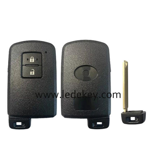 Toyota 2 button Smart Key 433Mhz P1 A8 DST-AES  Chip For Toyota Land Cruiser  P/N: 89904-60D70 Model: BH1EK Keyless Go