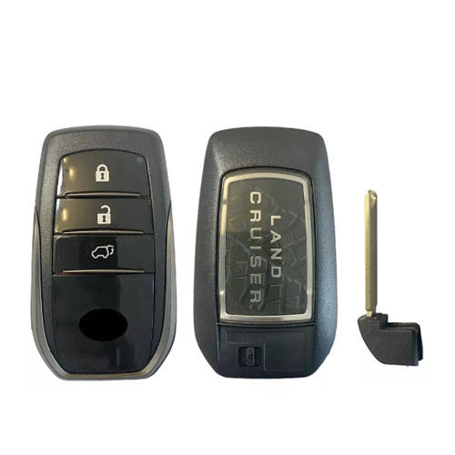 Toyota 3 button Smart Key 433Mhz P1 (A8)  Chip For Toyota Land Cruiser 2016-2017  P/N: 89904-60K80 Keyless Go
