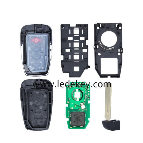 Toyota 2 button Smart Key 314.3Mhz A9 chip For Toyota Prius 2016-2019  Board# 231451-0351 P/N: 89904-47530 FCC ID: HYQ14FBC