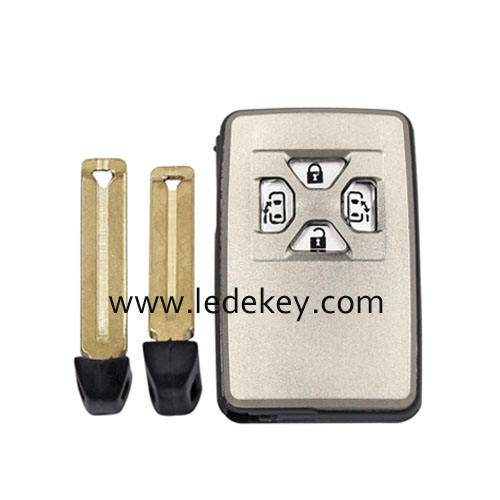 Toyota 4 button Smart Key 312Mhz ID71 chip For Toyota Alphard Estima Vellfire Board# 271451-0500 Keyless-Go