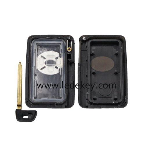 Toyota 4 button smart key shell with blade