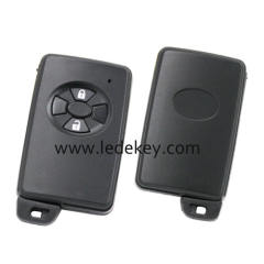 Toyota 2 button smart key shell with blade black color
