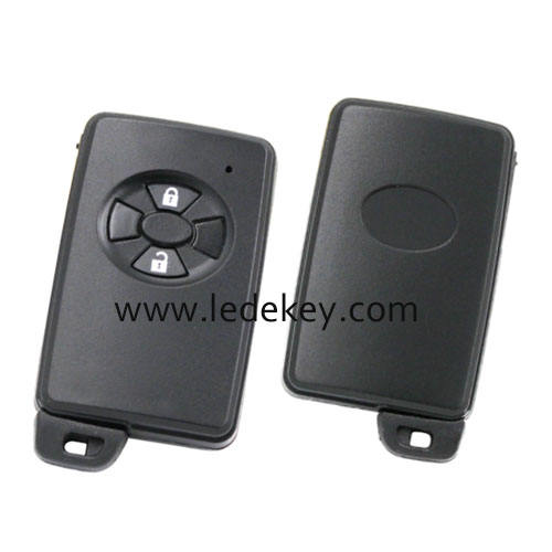 Toyota 2 button smart key shell with blade black color