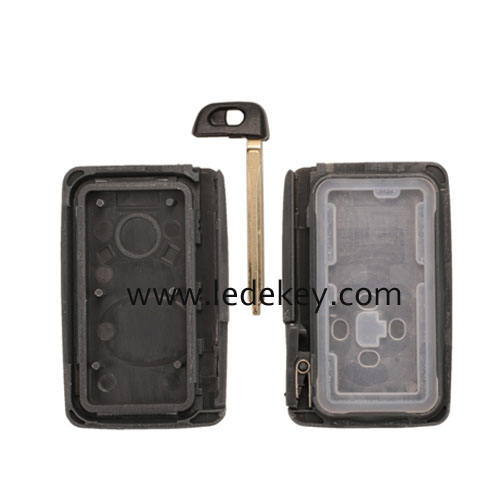 Toyota 5 button smart key shell with blade
