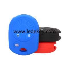 Silicone key cover for Ford (3 colors optional)