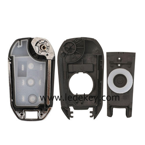 Peugeot 2 button flip remote key FSK 433mhz ID46-PCF7941 chip (307/VA2 blade ) For Peugeot 208 2008 301 308 508 5008 RCZ Expert