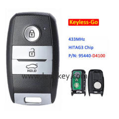 Kia 3 button Keyless-go smart key 433MHz ID47 chip (PN: 95440-D4100) For Kia Optima 2016-2018