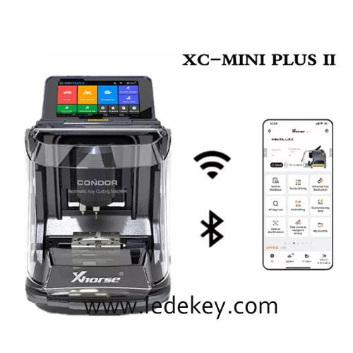 New Xhorse Condor XC MINI Plus II Key Cutting Machine Support Car Motorbike Household Keys