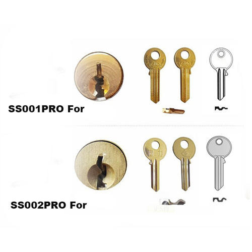 LISHI Tools SS001 PRO Cerradura S-Groove Lockping Door Lock Tool 2 in 1 Pick for fire-proof door Residential Lock