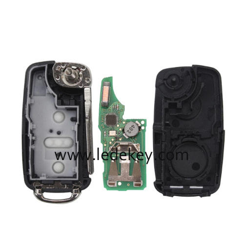 VW 3 button Smart Key With 433Mhz ASK ID48 Chip FCC ID: 5K0837202AJ For GOLF PASSAT Tiguan Polo Jetta Beetle Keyless Go