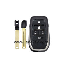 Xhorse Universal XM Smart Key XSTO20EN For Toyota 5 Buttons Remote Car Key with key shell